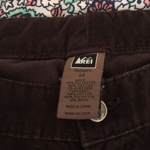 REI Corduroy Cargo Pants